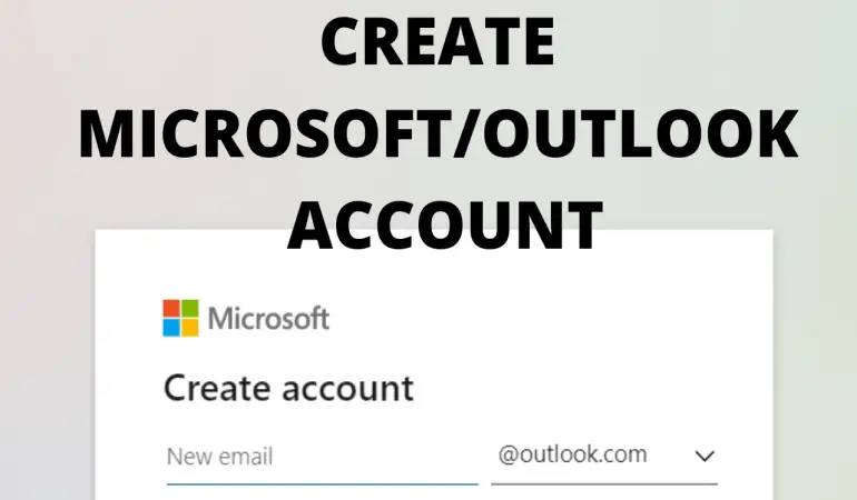 Create Outlook Account