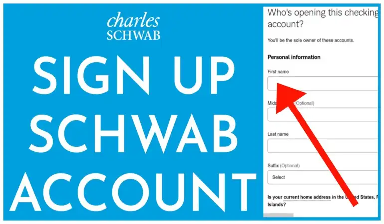 Create Charles Schwab Account