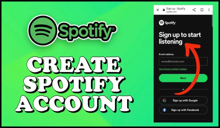 Create Spotify Account