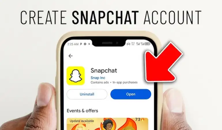 Create Snapchat Account